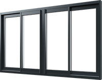 Ventanas Corredizas de Aluminio Seguras y Confiables, Fáciles de Instalar, con Mosquiteras, Impermeables y Resistentes a la Humedad