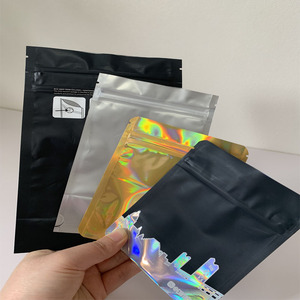 Túi Mylar Có Khóa Kéo CR In Màu Mờ 1Oz Nửa Oz - Product Image 6