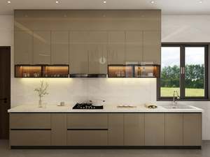 Complete Modern Luxury Kitchen Cabinet Wood Customized Modular Design Kitchen <b>Cupboard</b> Furniture Set - Product Image 6