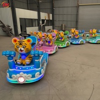 Train électrique sans rails pour enfants, à faible entretien, motif cerf de dessin animé, pour visites touristiques, sièges confortables, idéal pour centres commerciaux