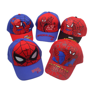 Haute qualité dessin animé Anime Marvel <span class=keywords><strong>Spider</strong></span> <span class=keywords><strong>Man</strong></span> 3D casquettes à visière imprimer casquettes de Baseball de voyage résistant au soleil chapeau réglable Durable pour les garçons - Product Image 1