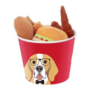 Jouet interactif pour chien, écologique, résistant aux morsures, en forme de poulet frit, pour le nettoyage des dents, adapté aux chiens Teddy et Corgi - Product Image 3