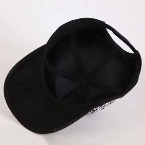 หมวกเบสบอลผ้าทวิลคอตตอนทรง 5 แฉก ปีกโค้ง 5 ด้าน ไม่มีโครงสร้าง ปักลาย 3 มิติ คุณภาพสูง ผลิตตามสั่งจากโรงงาน - Product Image 5