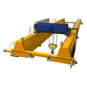 Monorriel de acero resistente a prueba de explosiones Puente Grua <span class=keywords><strong>Bridge</strong></span> Grúa eléctrica Estándar europeo Grúa de elevación aérea de doble haz - Product Image 1