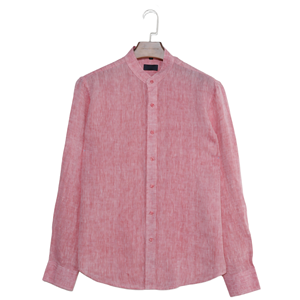 Nuove Camicie in <span class=keywords><strong>Lino</strong></span> da <span class=keywords><strong>Uomo</strong></span> a Maniche Lunghe, Design Personalizzabile in Vari Colori - Product Image 4