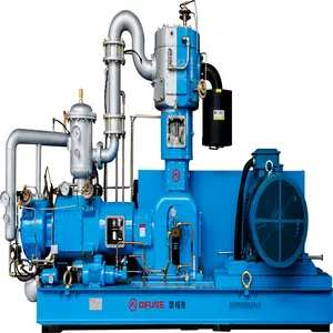 High Pressure 40bar Industrial Machinery AC Power Oil Free Piston Air Compressor for PET Bottle Blowing