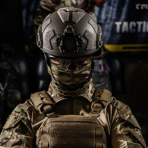 エマーソンギア卸売 アウトドアシューティング タクティカルヘルメット ファストタクティカルギア SF ウルトラハイカット コンバットヘルメット トレーニング用 - Product Image 6