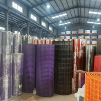 Rouleau de treillis soudé en PVC antirouille pour filets de pêche et casiers à homards – Vente chaude