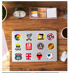 100 pcs kinh dị dán mát cho ván trượt xe máy xe hơi Styling máy tính xách tay tủ lạnh hành lý xe đạp graffiti PVC không thấm nước nhãn dán - Product Image 4