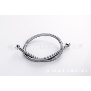 Manguera de entrada de alambre de acero flexible Alice de 1/2 pulgada, 30, 50, 60, 80 cm, 1 metro para grifo de agua fría de inodoro - Product Image 2