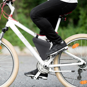 Sac de selle de vélo étanche en plein air avec pochette triangulaire support de <span class=keywords><strong>cadre</strong></span> pratique guidon téléphone accessoire de cyclisme pour - Product Image 4