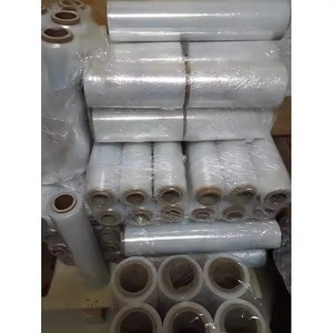 Store Transparent 5 Inch 80 Gauge <b>Shrink</b> Film <b>Shrink</b> Mini Wrap with Dispenser Pallet Wrap Stretch Film <b>Plastic</b> Wrap Industrial - Product Image 2
