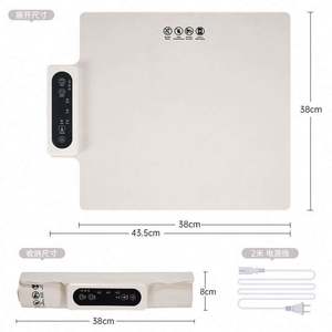 ถาดอุ่นอาหารซิลิโคนพับได้รุ่นใหม่ปี 2024 ถาดอุ่นอาหารไฟฟ้าซิลิโคน ถาดอุ่นอาหารไฟฟ้า ปรับอุณหภูมิได้ - Product Image 5