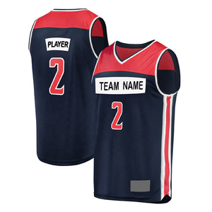 Vêtements de basket-ball personnalisés pour hommes pour les compétitions, les événements, T-shirt et short confortables et respirants imprimés de grande taille - Product Image 1