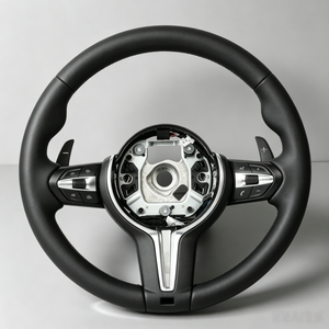 Volante Deportivo de Cuero Resistente para BMW F30 E90 M3 M5 E92 E46 E87 F22 F34 F06 E39 F07 F40 F80, Plug and Play, Superventas - Product Image 1