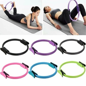 Yoga Fitness <b>Ring</b> <b>Circle</b> Pilates Women Girl Exercise Home Resistance ElasticityYoga <b>Ring</b> <b>Circle</b> Gym Workout Pilates Accessories - Product Image 2