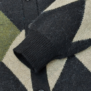 Cardigan <span class=keywords><strong>en</strong></span> tricot pour femme YIYU à col <span class=keywords><strong>en</strong></span> V, faible MOQ, vente chaude, <span class=keywords><strong>pull</strong></span> long et ample de luxe pour femme - Product Image 5