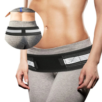 Ceinture de massage lombaire et de soutien des hanches 2024 améliorée, pour soulager les douleurs dorsales et la sciatique, pour femmes et hommes