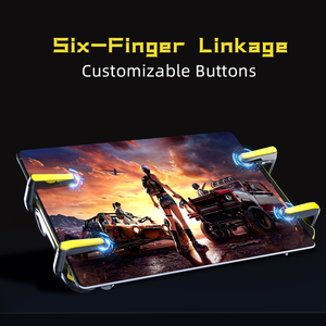 JS62 <span class=keywords><strong>PUBG</strong></span> 게임 패드가 IPAD 용 여섯 손가락 조이스틱 게임 컨트롤러 슈팅 트리거 - Product Image 3