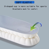 Semelles orthopédiques 4D en PU ZHUOYUE pour femmes, soutien de la voûte plantaire, absorption des chocs, coussinets pour les pieds, soulagement de la fasciite plantaire, confort sportif