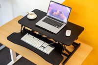 Pièces de mobilier pour bureau assis-debout facilement installables, convertisseur de bureau, mobilier de bureau