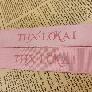 Vente en gros de ruban cadeau avec logo personnalisé ruban en feuille d'or en polyester pour emballage décoration de fleurs de mariage - Product Image 2