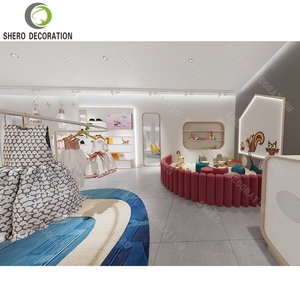 Exhibidores de Ropa para Niños, Exhibidores de Ropa Metálicos Personalizados, Muebles para Tiendas de Ropa, Diseño de Muebles para Tiendas de Bebés - Product Image 3