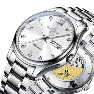 <span class=keywords><strong>Montre</strong></span> pour <span class=keywords><strong>homme</strong></span> ultra-fine entièrement automatique, <span class=keywords><strong>montre</strong></span> mécanique haut de gamme étanche, bracelet en acier inoxydable lumineux, cristal saphir - Product Image 1
