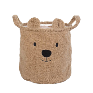 <span class=keywords><strong>Panier</strong></span> de rangement en tissu pliable Teddy <span class=keywords><strong>beige</strong></span> pour enfants et bébés Boîte de rangement pour jouets pour animaux de compagnie et <span class=keywords><strong>panier</strong></span> de rangement pour jouets pour chiens - Product Image 1