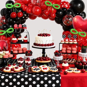 Set <span class=keywords><strong>de</strong></span> Globos con Forma <span class=keywords><strong>de</strong></span> Arco Rojo y Negro, con Globo <span class=keywords><strong>de</strong></span> Aluminio en Forma <span class=keywords><strong>de</strong></span> Corazón Rojo, Ideal para Fiestas <span class=keywords><strong>de</strong></span> <span class=keywords><strong>Solteros</strong></span> y Cumpleaños - Product Image 3