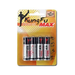 Nhà Máy Giá 1.5V R6 Aa Khô Kẽm Carbon Khô Pin