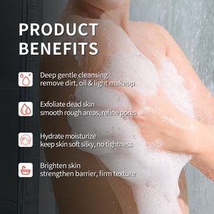 Gel <span class=keywords><strong>Doccia</strong></span> Lussuoso 4-in-1 all'Ingrosso con Acido Salicilico, Schiumogeno, <span class=keywords><strong>per</strong></span> Pulizia Profonda, Luminosità e Rassodamento della Pelle - Product Image 4