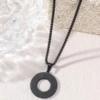 Colliers en acier inoxydable avec verset religieux islamique arabe Allah Ayatul Kursi, bijoux fins pour hommes et femmes, inspirés du Coran