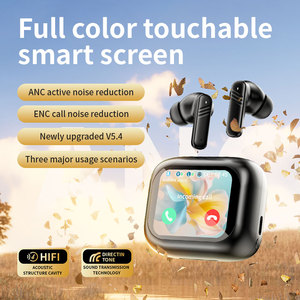 หูฟังเกมมิ่งไร้สายรุ่นล่าสุด LX10 ANC ENC TWS พร้อมหน้าจอสัมผัส LCD ดิจิตอล หูฟังอินเอียร์ไร้สายสำหรับเดินทาง LX-10 - Product Image 5