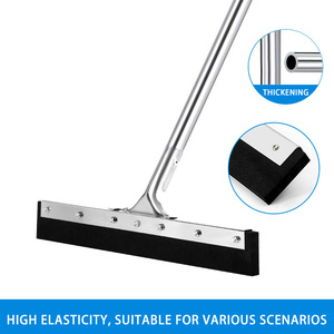 Großhandel High-Eco-Friendly Commercial Boden wischer Lang griff Gummi kopf Glas Rakel Schaber Hotel Works pace Büro reiniger - Product Image 6