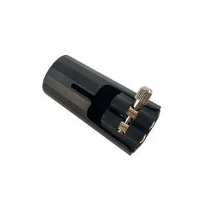 Abrazadera de Clarinete y Saxofón Alto, Abrazadera/Clip de Cuero para Boquilla, Accesorios para Instrumentos con Tapa - Product Image 3