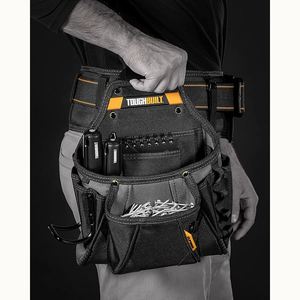 Échantillon gratuit : Étui porte-outils avec clip ceinture pour la jambe, sac de réparation multifonctionnel pour électricien, mini-organisateur utilitaire - Product Image 2