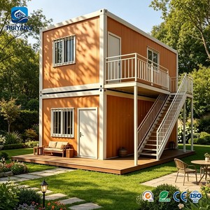 <span class=keywords><strong>Casa</strong></span> Contenedor Expandible de 2 Pisos y 20 Pies, <span class=keywords><strong>Kit</strong></span> Residencial Prefabricado, Diseño Moderno, Lista para Habitar y Usar, Proyecto Llave en Mano - Product Image 1