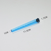 Tubes coniques en plastique avec bouchons, étanches à l'humidité, diamètre 1,7 cm, emballage de 20 boîtes, stockage portable, utilisation agricole