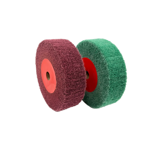 طاحونة مقاعد البدلاء 4 بوصة عجلة تلميع حصى نسج ضيق صعبة عجلة تلميع كبيرة لتجديد نوادي الجولف معدن النحاس - Product Image 2