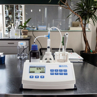 Titrant automatique et pH-mètre Hanna Instruments HI84532 pour l'analyse de l'acidité titrable dans les jus de fruits
