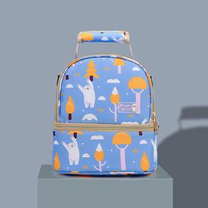 Ba lô sữa mẹ Oxford hai lớp với hai dây đai không thấm nước dung tích lên đến 1L túi lưu trữ cách nhiệt giữ tươi - Product Image 4