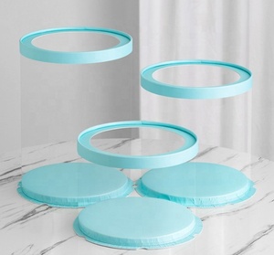 Hot Sell Gold Round Acetate Cake Box for Cake Package in Philippines