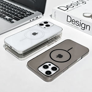 Estuche Rígido Original de Lujo para PC 2025 para <span class=keywords><strong>Samsung</strong></span> <span class=keywords><strong>23</strong></span> 24 Ultra con Soporte Transparente para Carga Inalámbrica, Nuevo Diseño - Product Image 4