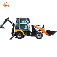 Nouveau chargeur compact électrique de chantier de 1 tonne, mini chargeur sur pneus 4x4, pelle rétrocaveuse pour machine agricole, pour utilisation urbaine et rurale