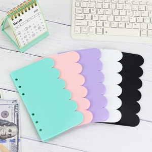 Nuovo Hot A6 Macaron risparmio sfida buste in contanti A6 Budget Binder PP denaro risparmio buste portafoglio Custom busta in contanti - Product Image 3