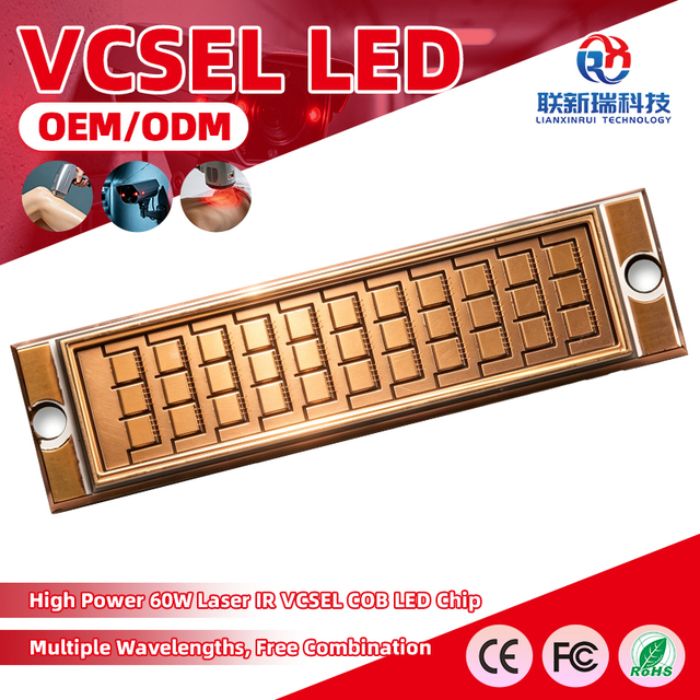 High Power 60W 940nm Laser VCSEL IR LED Chip Infrared LED Chip for Sensor