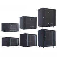 Armoire réseau métallique 6U 19 pouces, petit rack de serveur Internet pour centre de données, armoire murale pour CCTV DVR NVR