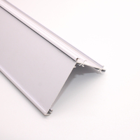 Nueva llegada gran oferta 1,0 Mm de espesor Popular aluminio cebra persianas cubierta componentes accesorios cubierta
