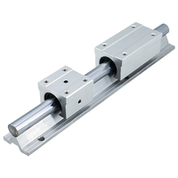 Rail linéaire HLTNC SBR16 de 100-6000 mm avec 2 blocs de roulement linéaire SBR16UU pour routeur CNC, imprimante 3D et applications DIY